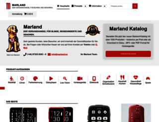 marland.de screenshot
