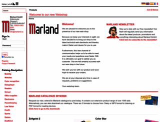 marland.eu screenshot