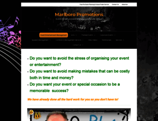 marlboropromotions.com screenshot