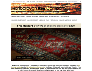 marlboroughrugs.co.uk screenshot