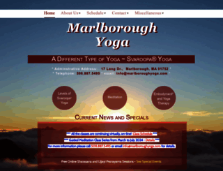 marlboroughyoga.com screenshot