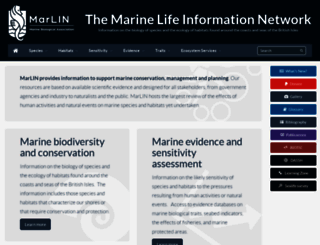 marlin.ac.uk screenshot