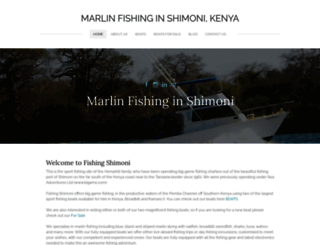 marlinfishingshimoni.co.ke screenshot