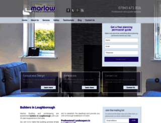 marlowbuilding.co.uk screenshot