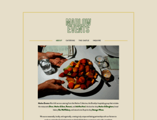 marlowevents.com screenshot