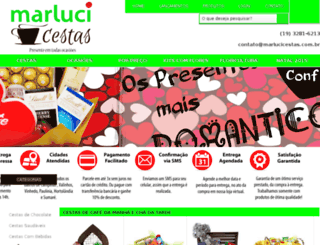 marluciflores.com.br screenshot