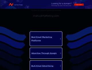 marluckmarketing.com screenshot
