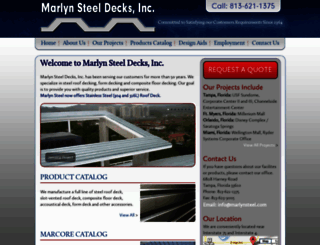 marlynsteel.com screenshot