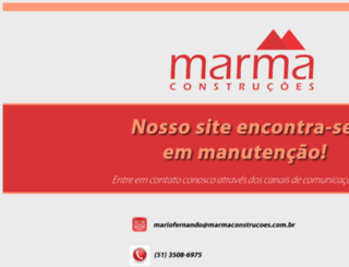 marmaconstrucoes.com.br screenshot