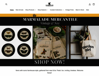 marmalademercantile.com screenshot