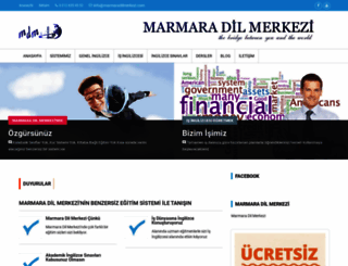 marmaradilmerkezi.com screenshot