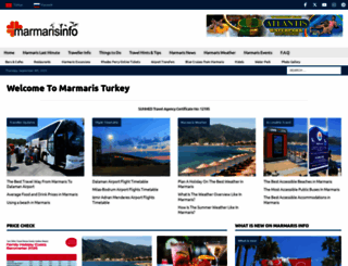 marmarisinfo.com screenshot