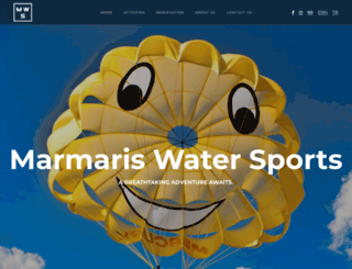 marmariswatersports.com screenshot