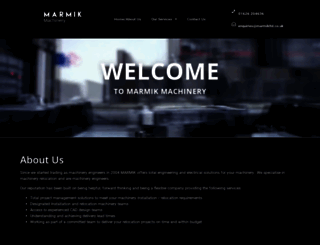 marmikmachinery.co.uk screenshot