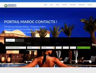 maroc-contacts.com screenshot