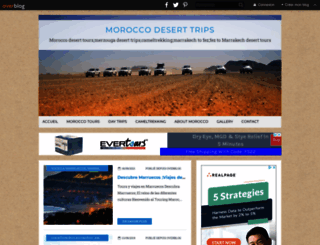marocdeserttours.over-blog.com screenshot