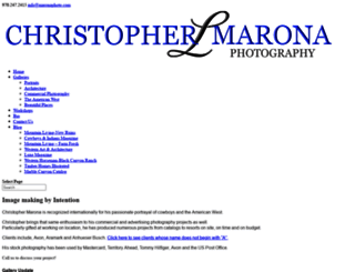 maronaphotography.com screenshot