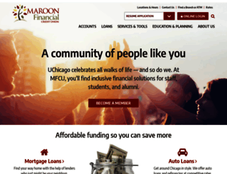 maroonfinancial.org screenshot