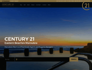 maroubra.century21.com.au screenshot