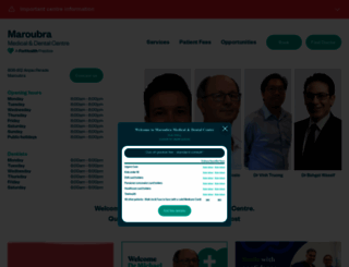 maroubramedicalanddental.com.au screenshot
