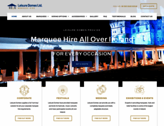 marqueemarvel.ie screenshot