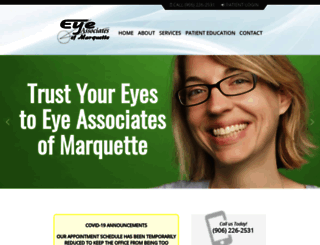marquetteeye.com screenshot