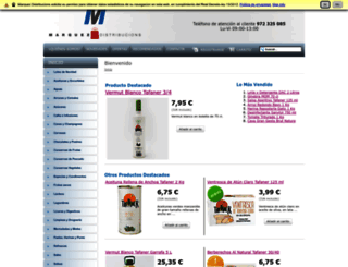 marquezshop.com screenshot