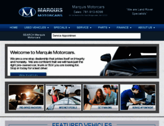 marquismotorcars.com screenshot