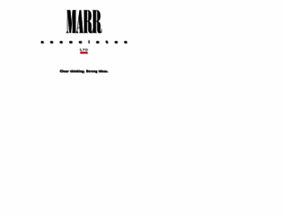 marr.co.uk screenshot