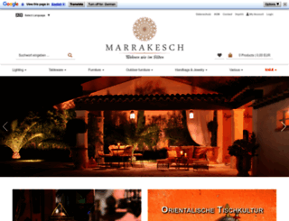 marrakech-shop.fr screenshot