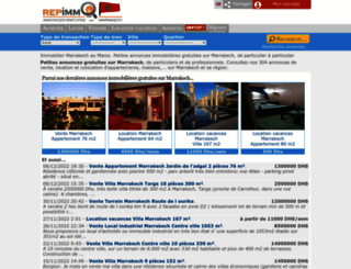 marrakech.repimmo.com screenshot