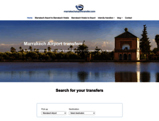 marrakechairporttransfer.com screenshot