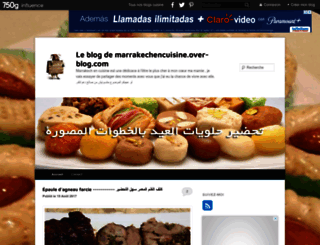 marrakechencuisine.over-blog.com screenshot