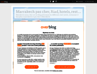 marrakechmoinscher.over-blog.com screenshot