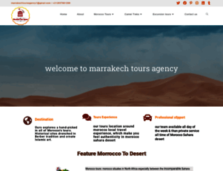 marrakechtoursagency.com screenshot