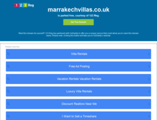 marrakechvillas.co.uk screenshot
