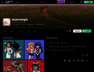 marreeps.deviantart.com screenshot