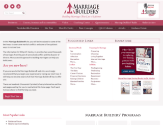 marriagebuilders.com screenshot
