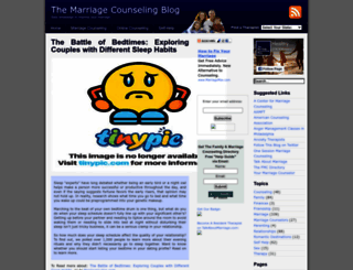 marriagecounselingblog.com screenshot