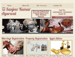 marriageregistrationghaziabad.com screenshot
