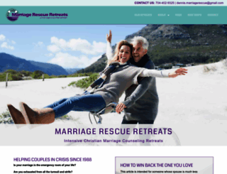marriagerescue.org screenshot