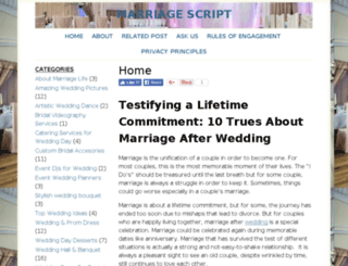 marriagescript.com screenshot