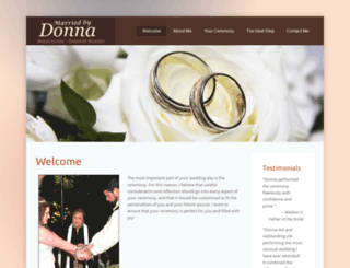 marriedbydonna.com screenshot