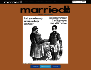 marriedtothesea.com screenshot