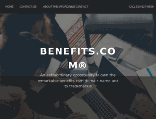 marriott.benefits.com screenshot