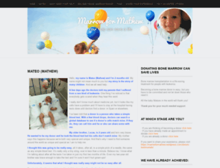 marrowformathew.com screenshot