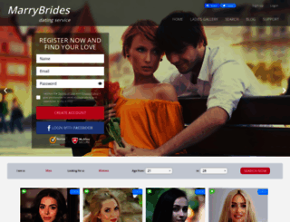 marrybrides.com screenshot