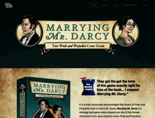 marryingmrdarcy.com screenshot