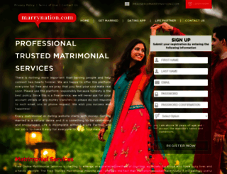 marrynation.com screenshot