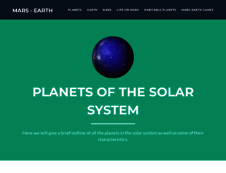 mars-earth.com screenshot